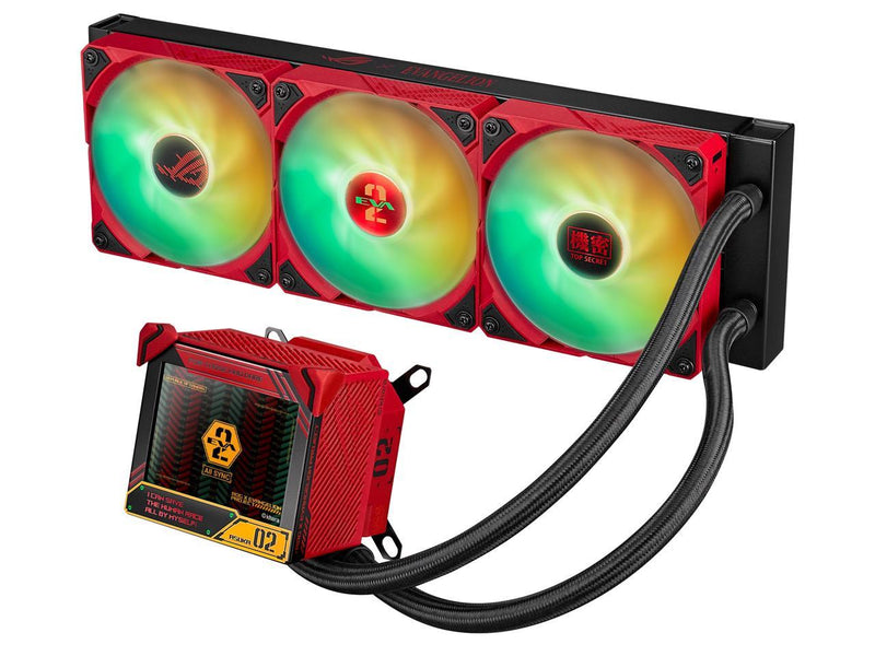 ASUS ROG Ryujin III 360 ARGB EVA-02 EDITION All-in-one Liquid CPU Cooler with