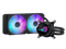 ASUS ROG Strix LC III 240 ARGB all-in-one CPU liquid cooler with 360° rotatable