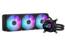 ASUS ROG Strix LC III 360 ARGB all-in-one CPU liquid cooler with 360° rotatable