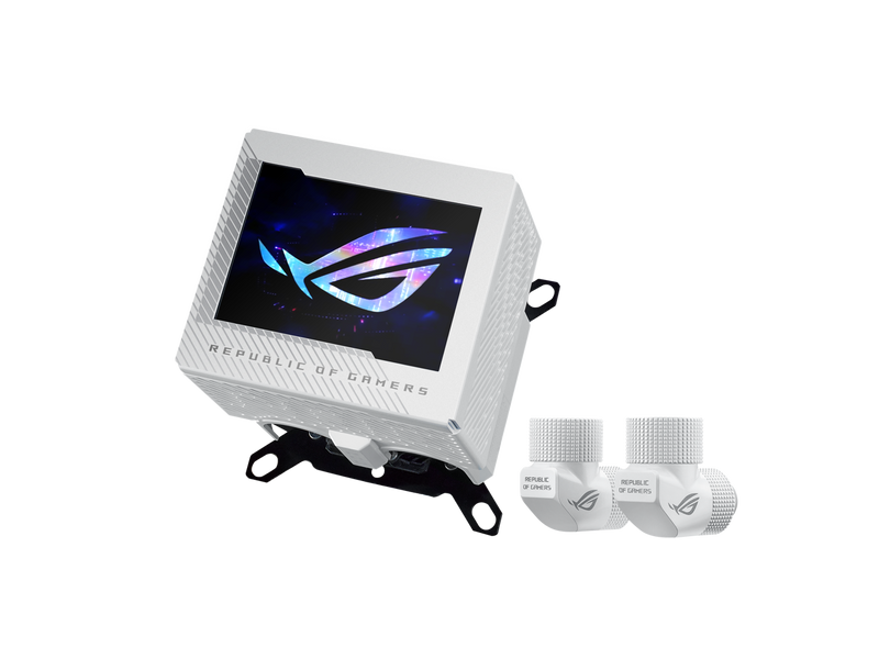 ASUS ROG RYUJIN III WB WHT CPU Water Block - Intel LGA 1700, 1200, 115X - AMD