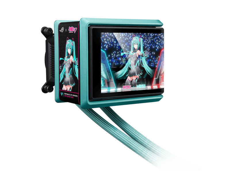 ASUS ROG RYUO IV 360 ARGB Hatsune Miku Edition with curved 6.67-inch AMOLED