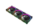 ASUS Prime MR120 ARGB fan black triple pack, 28mm extra-thick frame, quiet,