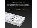 ASUS ProArt PF120 120mm PWM Fan White Edition, 3000RPM, High Airflow/Static