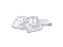ASUS ProArt PF120 White Edition 3-Pack 120mm PWM Fans, 3000RPM, High