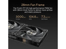 ASUS ProArt PF120 3-Pack 120mm PWM Fans, 3000RPM, High Airflow/Static Pressure,
