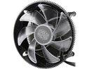 Cooler Master i71C RGB Intel Low-Profile CPU Air Cooler, Anodized Black