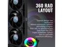 COOLER MASTER ML360 Mirror TR4 Edition MLX-D36M-A18PK-T1 Water Cooler