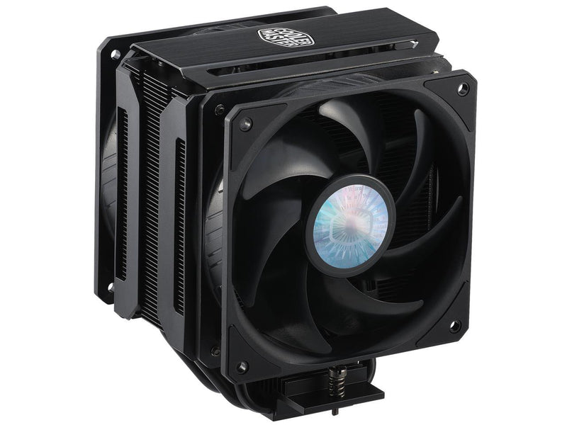 Cooler Master MasterAir MA612 Stealth ARGB CPU Air Cooler, 6 Heat Pipes