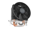 Cooler Master Hyper T20 Compact CPU Air Cooler with 2 Copper Heat Pipes.