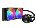 Cooler Master MasterLiquid PL240 Flux Series 240mm AIO CPU Liquid Cooler