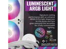 COOLER MASTER MLW-D24M-A18PW-RW MasterLiquid ML240L ARGB White Edition V2 Liquid