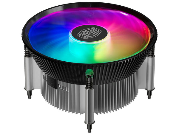 Cooler Master i70C LGA1700 ARGB Intel Low-Profile CPU Air Cooler, Anodized Black