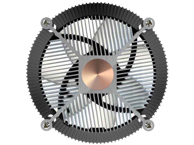 Cooler Master i70C LGA1700 ARGB Intel Low-Profile CPU Air Cooler, Anodized Black