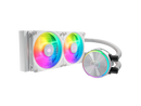 Cooler Master MasterLiquid PL240 FLUX White ARGB Close-Loop AIO Liquid Cooler,