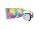 Cooler Master MasterLiquid 240L Core White 240mm Close-Loop AIO Liquid Cooler,