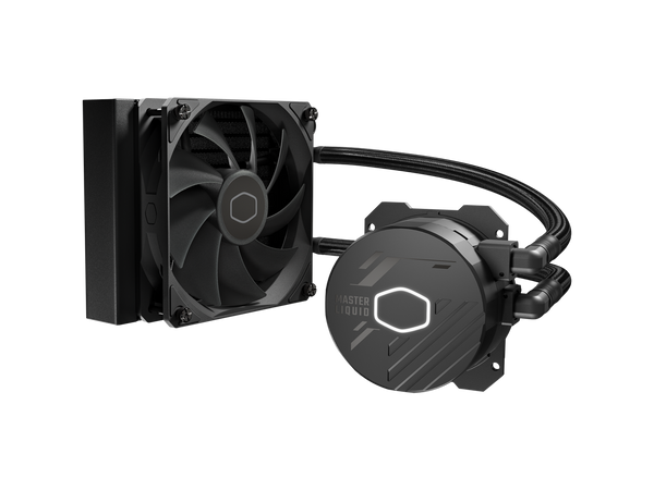 Cooler Master MasterLiquid 120L Core 120mm Close-Loop AIO Liquid Cooler, White