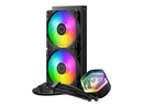 Cooler Master MasterLiquid 240 Atmos ARGB AIO Liquid Cooler, Customize Pump,