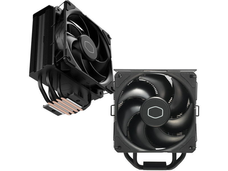 Cooler Master Hyper 212 Black CPU Air Cooler, SickleFlow 120mm Fan, Aluminum Top