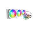 CoolerMaster MasterLiquid 360 Atmos White ARGB Close-Loop AIO Liquid Cooler,