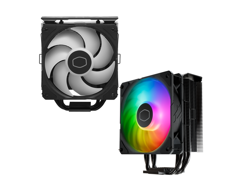 Cooler Master Hyper 212 Pro aRGB CPU Cooler, SickleFlow Edge 120 PWM Fan,