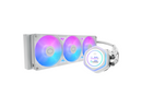Cooler Master Atmos II 360 White LCD FreeForm 2.0  AIO CPU Liquid Cooler, LCD
