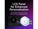 Cooler Master Atmos II 360 White LCD FreeForm 2.0  AIO CPU Liquid Cooler, LCD