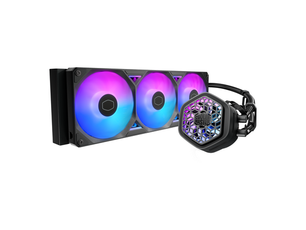 Cooler Master Atmos II 360 VRM Fan FreeForm 2.0  AIO CPU Liquid Cooler, VRM Fan,