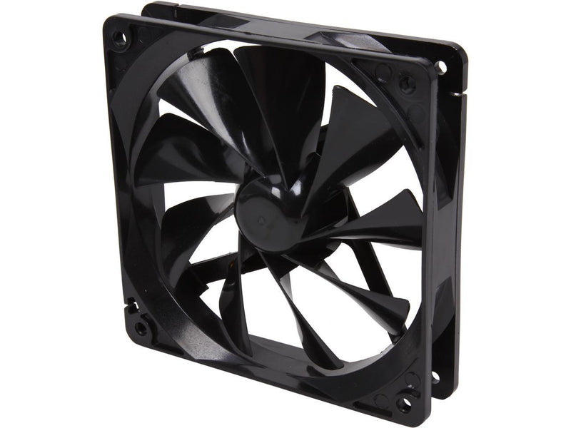 Thermaltake CL-F011-PL12BL-A 120 mm Black LED Pure Series Quiet High Airflow