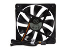 Thermaltake CL-F011-PL12BL-A 120 mm Black LED Pure Series Quiet High Airflow