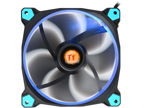 Thermaltake Riing 14 LED Blue CL-F039-PL14BU-A 140mm Blue LED Case Fan