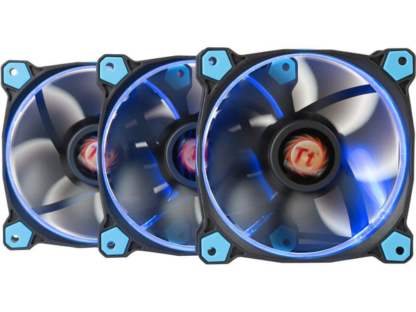 Thermaltake Riing 12 High Static Pressure Circular Ring Blue LED Case/Radiator