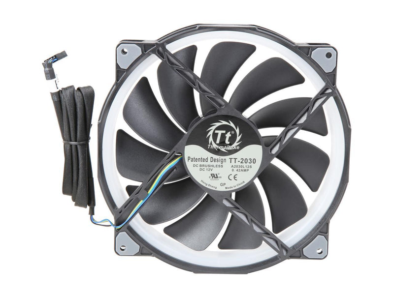 Thermaltake Riing Plus 20 LED RGB Case Fan TT Premium Edition CL-F069-PL20SW-A