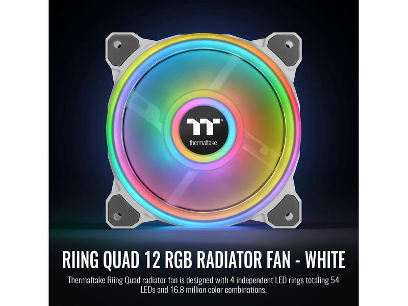 Thermaltake Riing Quad 120mm 16.8 Million RGB (Alexa/Razer Chroma) Software