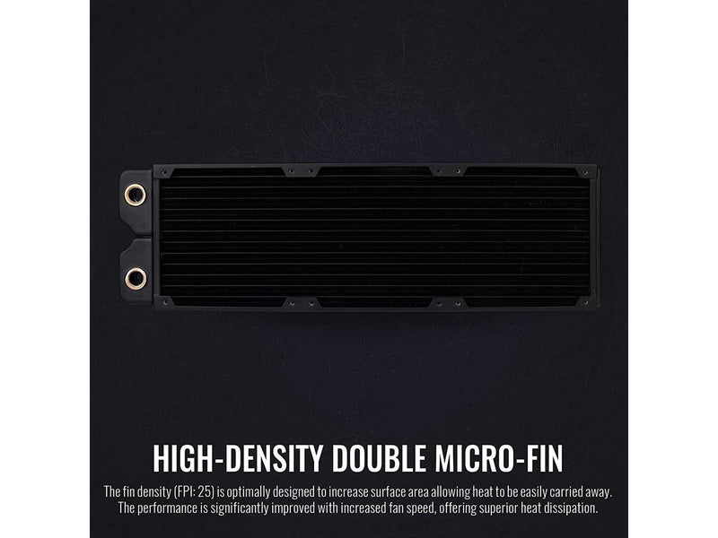 Thermaltake CLD360, 40mm Thick 360mm Long, High-Density DOUBLE-Micro-Fin,
