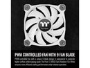 Thermaltake Pure 12 ARGB White TT Premium Edition - 3 Pack, 5V Motherboard