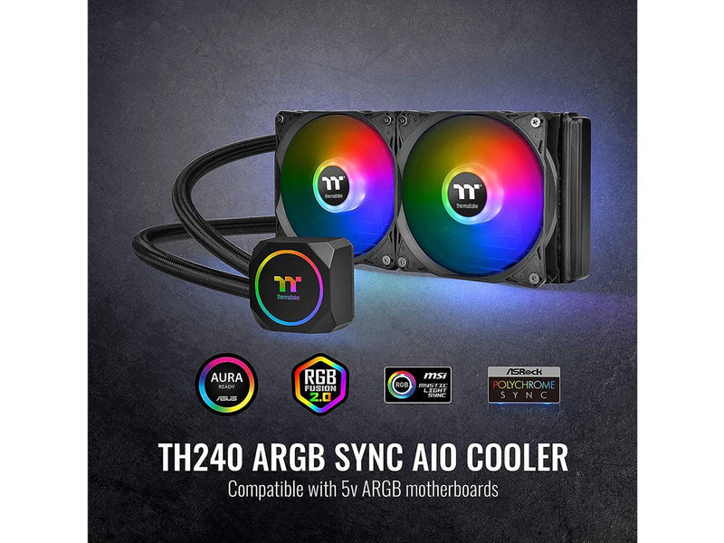 Thermaltake TH ARGB CL-W286-PL12SW-C Water Cooler