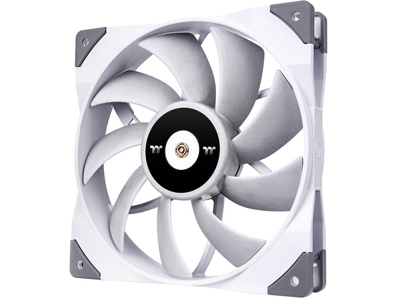 Thermaltake ToughFan 12 White High Static Pressure 2000 PWM, Metal-Reinforced