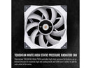 Thermaltake ToughFan 12 White High Static Pressure 2000 PWM, Metal-Reinforced