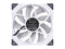 Thermaltake ToughFan 12 White High Static Pressure 2000 PWM, Metal-Reinforced