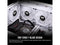 Thermaltake CT140 PC Cooling Fan White (2-Fan Pack), Daisy-Chain design, Fan