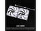Thermaltake CT140 PC Cooling Fan White (2-Fan Pack), Daisy-Chain design, Fan