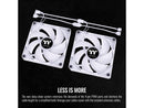 Thermaltake CT140 ARGB Sync PC Cooling Fan White (2-Fan Pack), 5V Motherboard