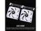 Thermaltake CT140 ARGB Sync PC Cooling Fan White (2-Fan Pack), 5V Motherboard