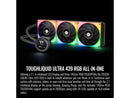 Thermaltake TOUGHLIQUID Ultra 420 RGB CPU Liquid Cooler, AMD(AM5/AM4) Intel(LGA