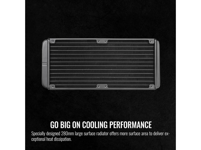Thermaltake TOUGHLIQUID Ultra 280 RGB CPU Liquid Cooler, AMD(AM5/AM4) Intel(LGA
