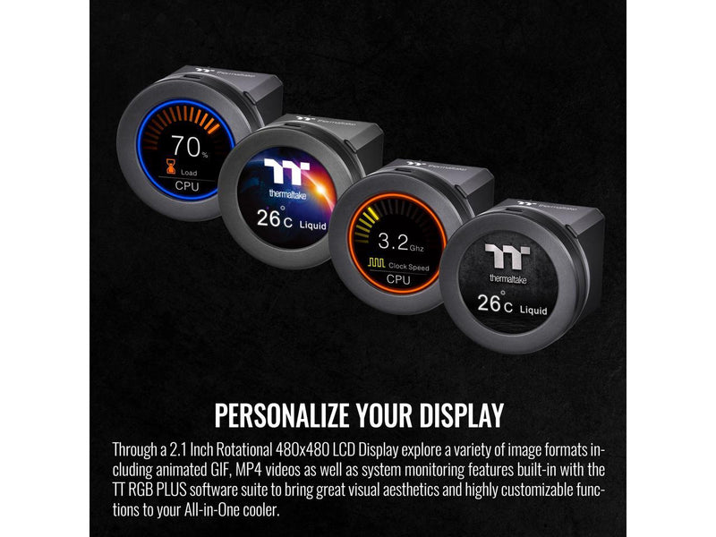 Thermaltake TOUGHLIQUID Ultra 280 CPU Liquid Cooler, AMD(AM5/AM4) Intel(LGA
