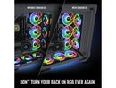 Thermaltake SWAFAN EX 12 RGB PC Cooling Fan, 3 Pack, 500 ~ 2000 RPM, Magnetic