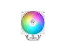 Thermaltake UX400 ARGB White Cooler; 4xØ6mm Copper Heatpipes; 120mm PWM Fan;