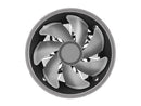 Thermaltake UX150-L ARGB CPU Cooler; Copper Base/Aluminum Fins; 130mm PWM Fan;