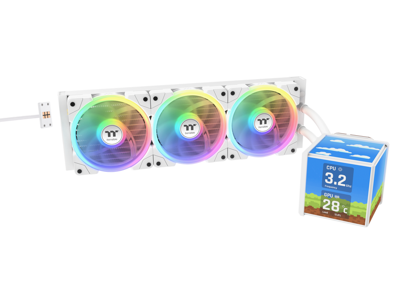 Thermaltake MINECUBE 360 Ultra CPU Liquid Cooler; Intel/AMD Compatible; 3x120mm